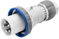 Gewiss GW61048H ipari csatlakozó lengő dugvilla egyenes 3P (2P+F) 63A IP67, 200-250V 50/60 Hz, csavaros csatlakozás (GW61048H)
