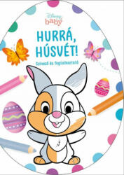 Manó Könyvek Hurrá, Húsvét! - Disney Baby tojás alakú színező