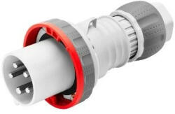 Gewiss GW61052H ipari csatlakozó lengő dugvilla egyenes 4P (3P+F) 63A IP67, 380-415V 50/60 Hz, csavaros csatlakozás (GW61052H)