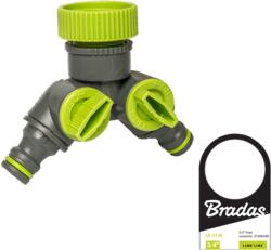 Bradas csapcsatlakozó lime 2 utas 3/4" / 1 (LE-2222)