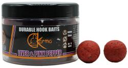 Karma Bait Durable Extra kemény horog bojli Liver & Pink Pepper (KB000164)