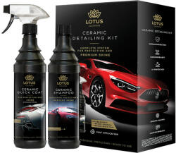 Lotus Cleaning Ceramic Detailing Kit - Kerámia csomag (Sampon 600ml, Kerámia spray 600ml) (LO200000097)