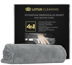 Lotus Cleaning Extra Puha Mikroszálas Kendő Szürke - 400 Gsm (lo500000167)