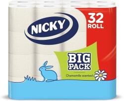 Nicky Big Pack Kamilla toalettpapír 3 rétegű/32 db