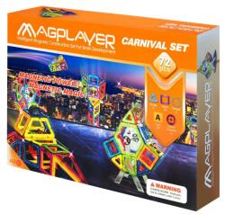 Magplayer Set de constructie magnetic - 72 piese