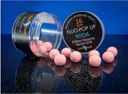 BaitBait Fluo pop-up, 10 mm, Yoda (erősen fűszeres és banán-krill), rózsaszín, 20 g (BB177)