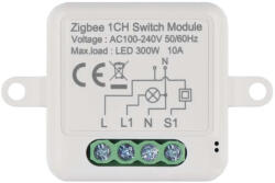 EMOS H5101, GoSmart kapcsolómodul IP-2101SZ, ZigBee, 1 csatornás (H5101)