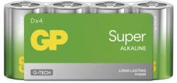 GP Batteries Emos B01404, Gp Super Alkáli Elem D 4db/fólia (b01404)