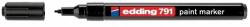 edding Marker cu vopsea, varf 1-2 mm, negru, EDDING 791 (ED7911)