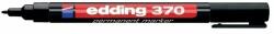 edding Marker permanent, varf rotund 1.0 mm, negru, EDDING 370 (ED3701)