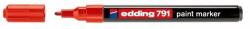 edding Marker cu vopsea, varf 1-2 mm, rosu, EDDING 791 (ED7912)