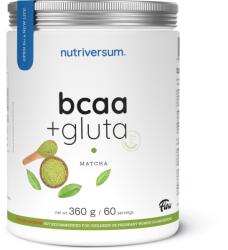 Nutriversum Flow Bcaa + Gluta Matcha 360g cukormentes