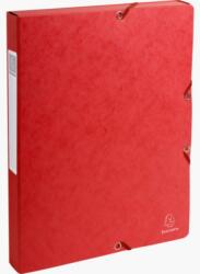 Exacompta füzetbox, A4, 25mm, 600g, piros