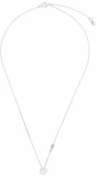 Michael Kors Colier Pave Halo Necklace MKC1208AN040 Argintiu