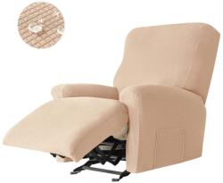 Forcheer Relax Fotel Huzat (enyhén vízlepergető, 1 üléses, bézs, rugalmas)