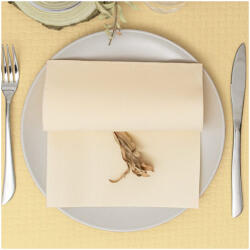 Mapelor Textúrált szalvéta 40x40 cm hajtás 50 lap/csomag - krém