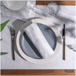 Mapelor mikrotextilhatású szalvéta 40x40 cm 50 lap/csomag Mombasa szürke