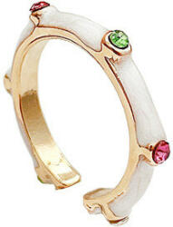highbling BIZSU GYŰRŰ Egyszerű és stílusos színes kőből készült nyitott gyűrű J871
