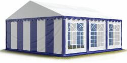 Pártystany-Jičín s. r. o Party sátor 6x8m PVC PREMIUM tűzálló Színes: Kékes-fehér