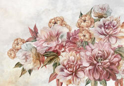 Consalnet Rajzolt virágok poszter, fotótapéta, Vlies (416 x 290 cm) (C1-15172VEXXXXL)