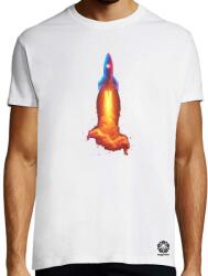 Magnolion neon rakéta kilövés v12 póló