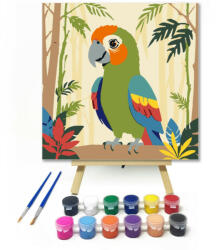  Tarka tollú barát - gyerek számfestő készlet