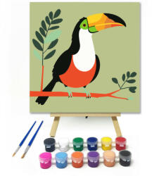  Dzsungel királya - gyerek számfestő készlet