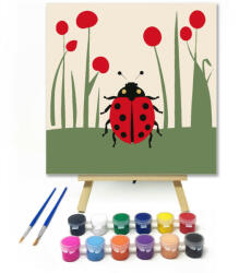  Katicabogár - gyerek számfestő készlet