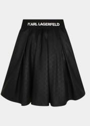 Karl Lagerfeld Kids Fustă Z13096 D Negru Regular Fit