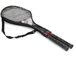 Spokey Set 2 rachete badminton Spokey + 1 fluturas plastic si husa (83371) Racheta badminton