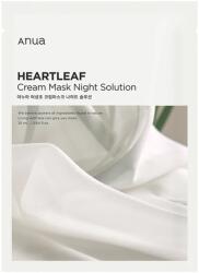 Anua - Heartleaf Cream Mask Night Solution fátyolmaszk