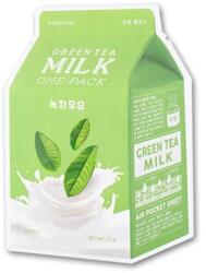 A'pieu Milk One Pack fátyolmaszk - Zöld Tea