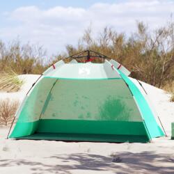 vidaXL Cort camping 4 persoane verde marin impermeabil setare rapida (4005294) Cort