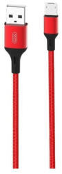 XO cable NB143 USB - microUSB 1, 0 m 2, 4A red (NB143)