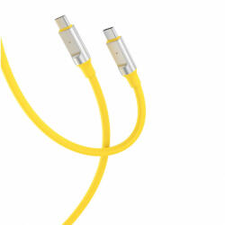 XO cable NB-Q252B USB-C - USB-C 1, 0 m 60W yellow (NB-Q252B)