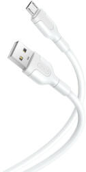 XO cable NB212 USB - microUSB 1, 0 m 2, 1A white (NB212)