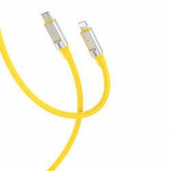 XO cable NB-Q252A USB-C - Lightning 1, 0 m 27W yellow (NB-Q252A)