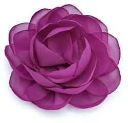 Zia Fashion Brosa floare trandafir din voal culoarea purpuriu, Rose, Corizmi