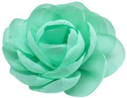 Zia Fashion Brosa floare trandafir din voal culoarea verde menta