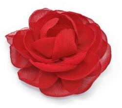 Zia Fashion Brosa floare trandafir din voal culoarea rosu, Rose, Corizmi