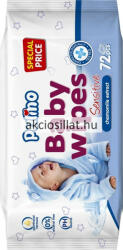 Pulino Baby Sensitive Nedves Törlőkendő 72db