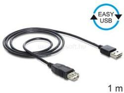 Delock EASY-USB 2.0 -A apa > USB 2.0-A anya hosszabbító kábel, 1 m (DL83370) (DL83370)