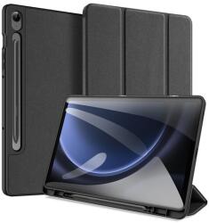 Dux Ducis Domo Samsung Galaxy Tab S9 Plus (SM-X510/X516) tok (trifold, ceruza tartó, fekete) (GP-150495)