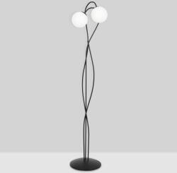Kaja Nela lampă de podea 2x40 W negru K-5353 (K5353)