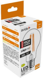 Avide Led Filament Globe 6.6W E27 A60 Nw 4000K Super High Lumen (ABLFG27NW-6.6W-SHL)