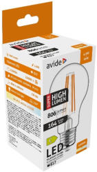 Avide Led Filament Globe 4.9W E27 A60 Nw 4000K Super High Lumen (ABLFG27NW-4.9W-SHL)