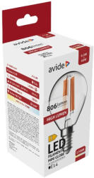 Avide Led Filament Mini Globe 6.5W E14 Ww 2700K High Lumen (ABLFMG14WW-HL-6.5W)