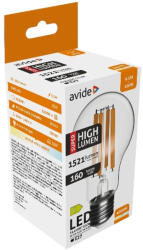 Avide Led Filament Globe 9.5W E27 A60 Nw 4000K Super High Lumen (ABLFG27NW-9.5W-SHL)