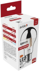 Avide Led Filament Half Mirror 7W E27 Ww 2700K (ABLFG27WW-7W-HM) - lumtech