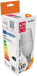 Avide Led Bright Stick Izzó T37 4W E14 Nw 4000K (ABBSE14NW-4W)